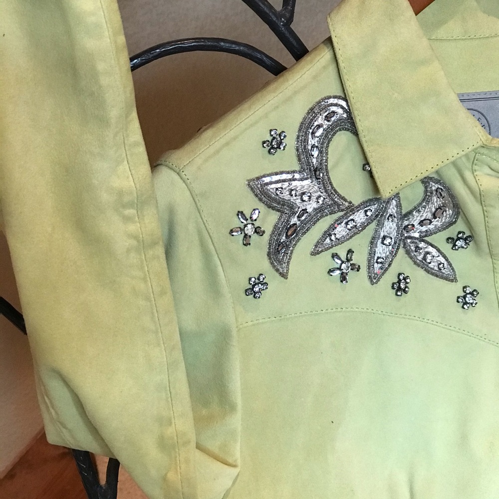 Double D Ranch Lambsuede Shirt/ Jacket XSmall - Picture 6 of 9